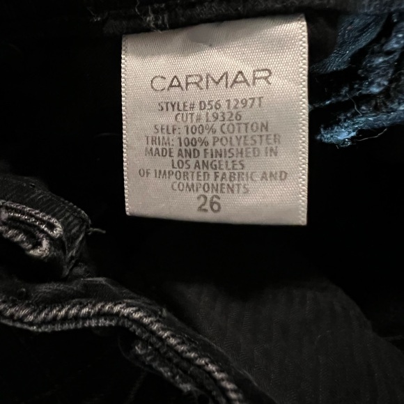 CARMAR DENIM Colorblock Mini Skirt - Picture 6 of 6